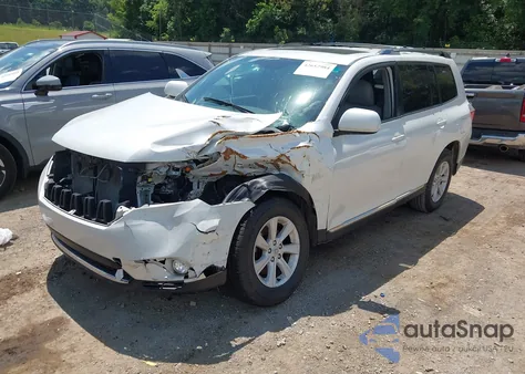 2011 Toyota Highlander Se V6 z USA, uszkodzony, nr VIN 5TDZK3EH5BS027325